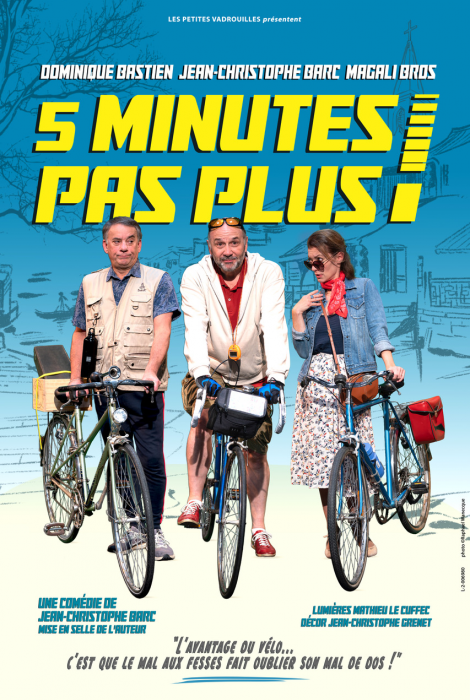 affiche 5 minutes pas plus