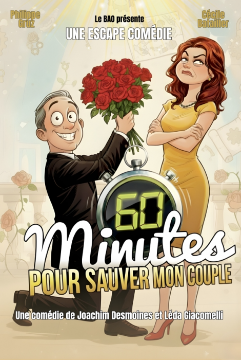 affiche 60 minutes pour sauver mon couple