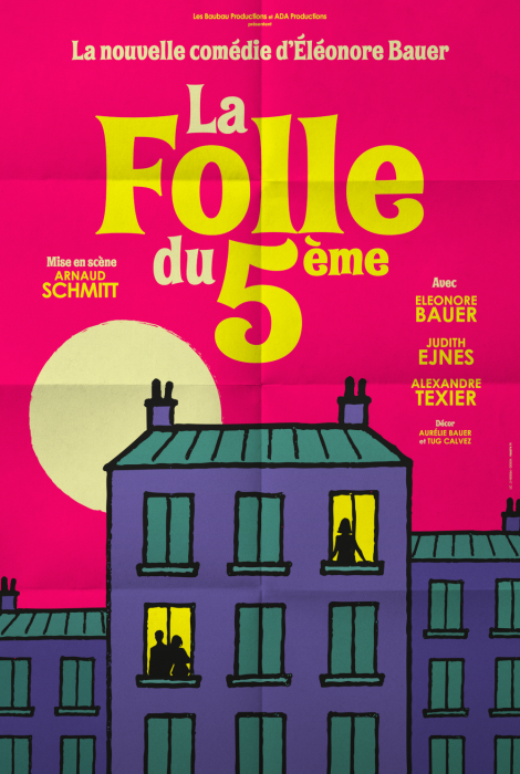 affiche La folle du 5ème
