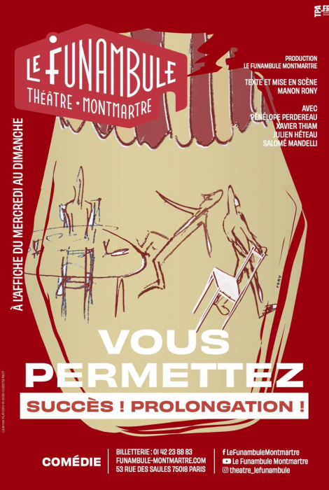affiche Vous permettez